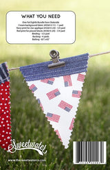 Stars & Stripes Quilt Pattern by Sweetwater P302 Finished Size 60 x 60