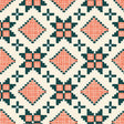 Winterglow Star Geometrics in Papaya RS5106 12 by Ruby Star for Moda Fabrics