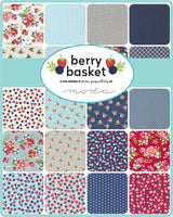 Berry Basket Berries in Blueberry 24151 14 by April Rosenthal Sold in 1/2 yard Increments