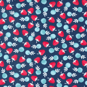 Berry Basket Berries in Blueberry 24151 14 by April Rosenthal Sold in 1/2 yard Increments