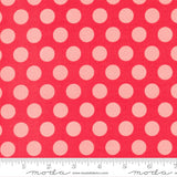 Favorite Things Dots in Scarlet 37652 13 by Sherri and Chelsi sold in 1/2 yard increments