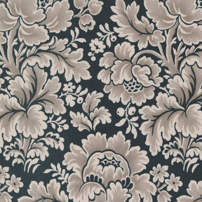 Harvest Moon Baroque Floral in Midnight 20470 18 by Fig Tree and Co.   sold in 1/2 yard Increments