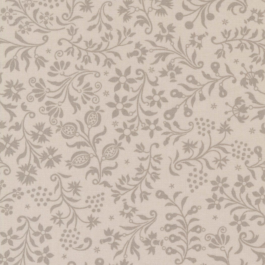 Harvest Moon Autumn Bounty in Smoke 20471 15 by Fig Tree and Co.   sold in 1/2 yard Increments