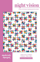 Night Vision Quit Pattern MM-019 From Modernly Morgan By Morgan McCollough Advanced Beginner - 4 sizes