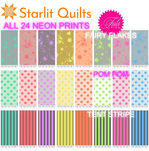 Tula Pink Neons 1/2 Yard Bundle(s)