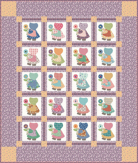 Bee Vintage Edith Pink C13084-Pink available in half yard increment by Lori Holt for Riley Blake Designs