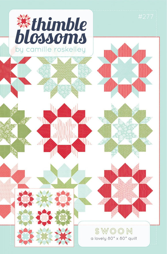 Swoon - Lighthearted cover Printed Pattern ONLY, From Thimble Blossoms By Roskelley, Camille TBL277
