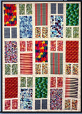 Florence Printed Quilt Pattern VRDRC236 quilt size is 60 x 80 using fat quarters
