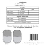 Japanese Knot Bag SITF201D -- Printed Pattern ONLY