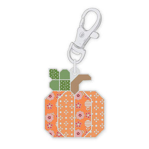 Lori Holt Bee Dots Enamel Happy Charm™ Pumpkin ST-33024