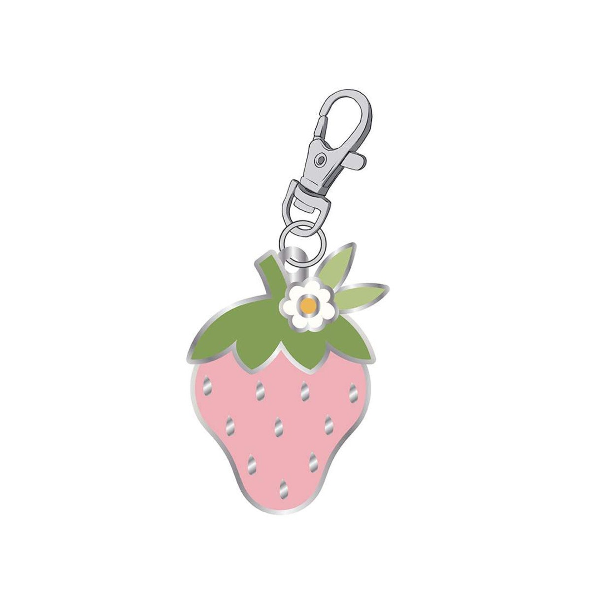 Lori Holt Bee Dots Enamel Happy Charm™ Stawberry ST-24596