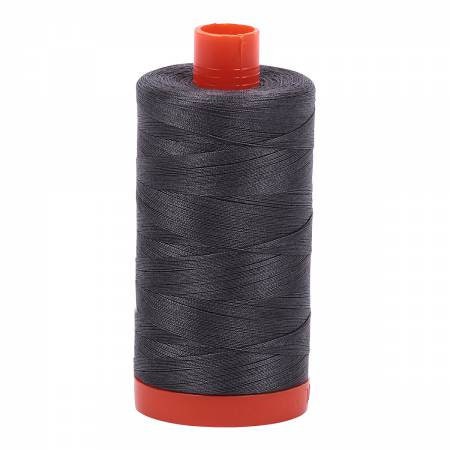 Aurifil Pewter 2630 Mako Thread 50wt 1422 yards MK50 100% Long Staple Mercerized Egyptian Cotton