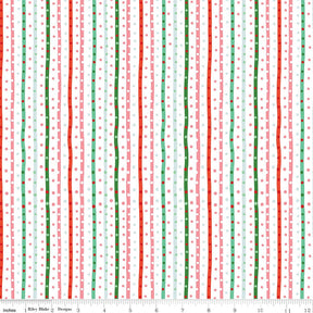 Twas Multi Sugarplum Yardage SC13465-Multi by Jill Howarth Sold in 1/2 yard increments cut contigiously