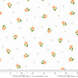 Bountiful Blooms Tulip Off White Yardage 37662-11 by Sherri and Chelsi Sold in 1/2 yard increments cut continiously