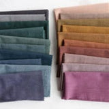 Everyday Chambray Nocturne 1/2 Yard Bundle all 20 Prints for Fableism Supply Cut by Starlit Quilts