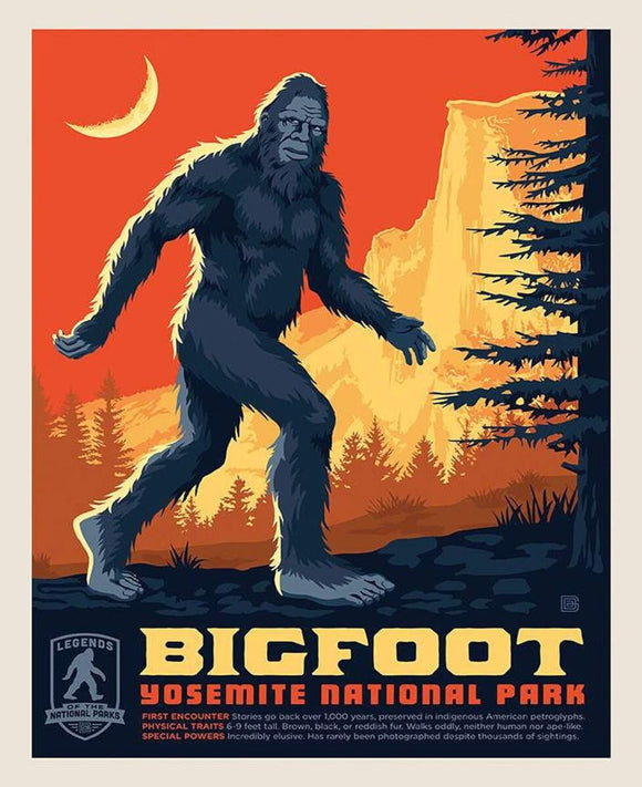Legends of the National Parks Bigfoot Panel 36