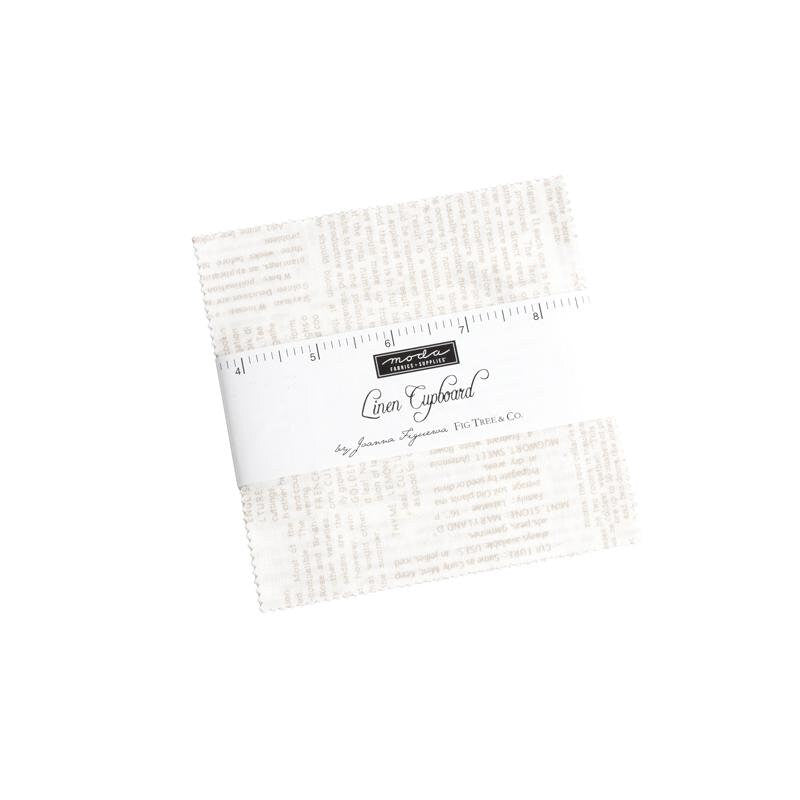 Linen Cupboard Charm Pack 20480PP By Fig Tree and Co for Moda Fabrics