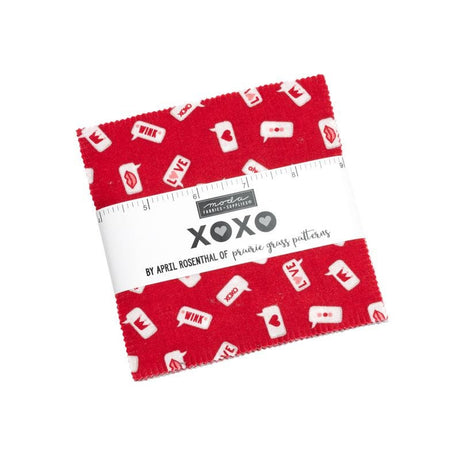 XOXO 5" Charm 24140PP by April Rosenthal Prairie Grass for Moda Fabrics