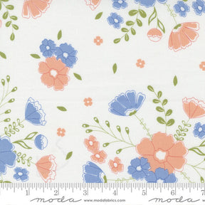 Peachy Keen Moonlit Meadow Off White 29170-11 by Corey Yoder Sold in 1/2 yard increments cut continuously