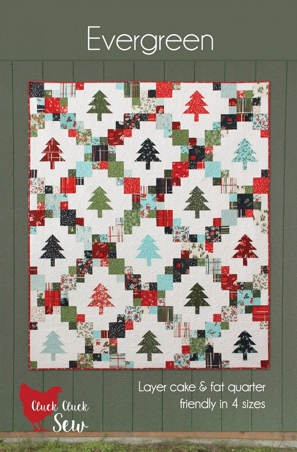 Evergreen Quilt Pattern CCS215 by Allison Harris for Cluck Cluck Sew