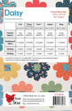Daisy Quilt Pattern CCS216 by Allison Harris for Cluck Cluck Sew