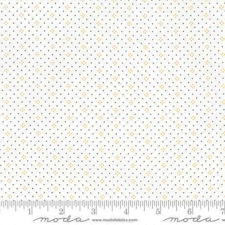 Eyelet Ivory Pumpkin Yardage 20488-87 By Fig Tree Quilts sold in 1/2 yard increments