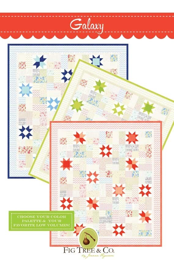 Galaxy Pattern by Fig Tree Quilts by Joanna Figueroa - 67 x 75 - FTQ1952