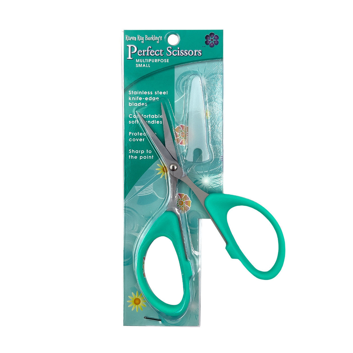 Perfect Scissors Karen Kay Buckley Multi-Purpose Teal Small KKB031