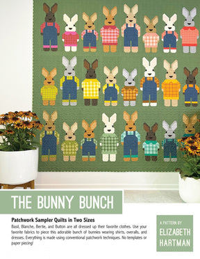 The Bunny Bunch Quilt Pattern EH-075 by Elizabeth Hartman Paper Pattern ONLY