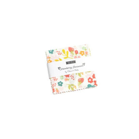 Strawberry Lemonade 2.5" Mini Charm Pack 37670PP by Sherri and Chelsi for Moda Fabrics