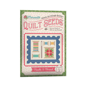 Lori Holt Mercantile Quilt Seeds™ Pattern Needle and Thread includes all fabrics