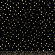 Starry Mini Starry Black - Gold by Alexia Abegg RS4110-27M for Ruby Star Society Sold in 1/2 yard increments