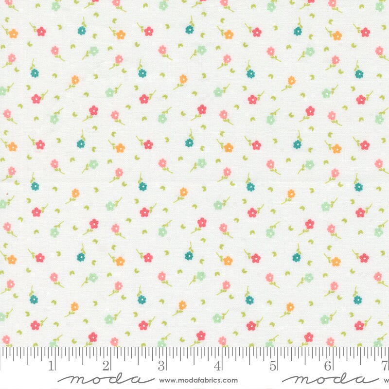 Strawberry Lemonade Poppies Cloud by Sherri and Chelsi 37674-11 Sold in 1/2 yard increments