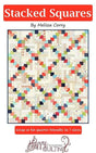 Stacked Squares Quilt Pattern by Melissa Corry HQ132 Multi Sizes