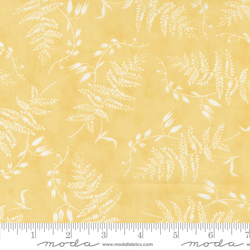 HoneyBloom Frond Honey Fern Yardage 44341-13 by 3 Sisters sold in 1/2 yard increment