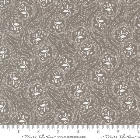 HoneyBloom Prancing Poises Charcoal Yardage 44345-15 by 3 Sisters sold in 1/2 yard increments