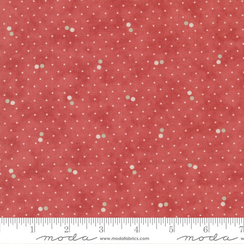 Ridgewood Polka Dot Dance Rosewater 14978-15 by Minick and Simpson Sold in 1/2 yard increments