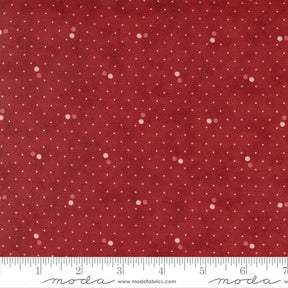 Ridgewood Polka Dot Dance Cherry 14978-18 by Minick and Simpson Sold in 1/2 yard increments