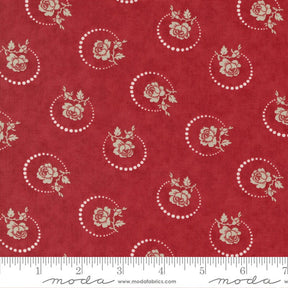 Ridgewood English Rose Ruby 14973-17 by Minick and Simpson Sold in 1/2 yard increments