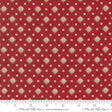 Ridgewood Square Dot Cherry 14975-18 by Minick and Simpson Sold in 1/2 yard increments