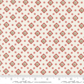 Ridgewood Square Dot Milk 14975-11 by Minick and Simpson Sold in 1/2 yard increments