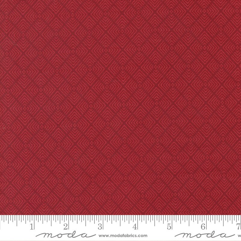 Old Glory Liberty Square Red 5203-15 by Lella Boutique Sold in 1/2 Yard Increments