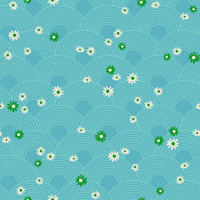 Rise and Shine Meadow Turquoise RS0081-13 Ruby Star Society Sold in 1/2 yard Increments