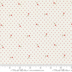Ridgewood Polka Dot Dance Milk 14978-11 by Minick and Simpson Sold in 1/2 yard increments