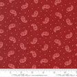 Ridgewood Paisley Dot Cherry 14974-18 by Minick and Simpson Sold in 1/2 yard increments