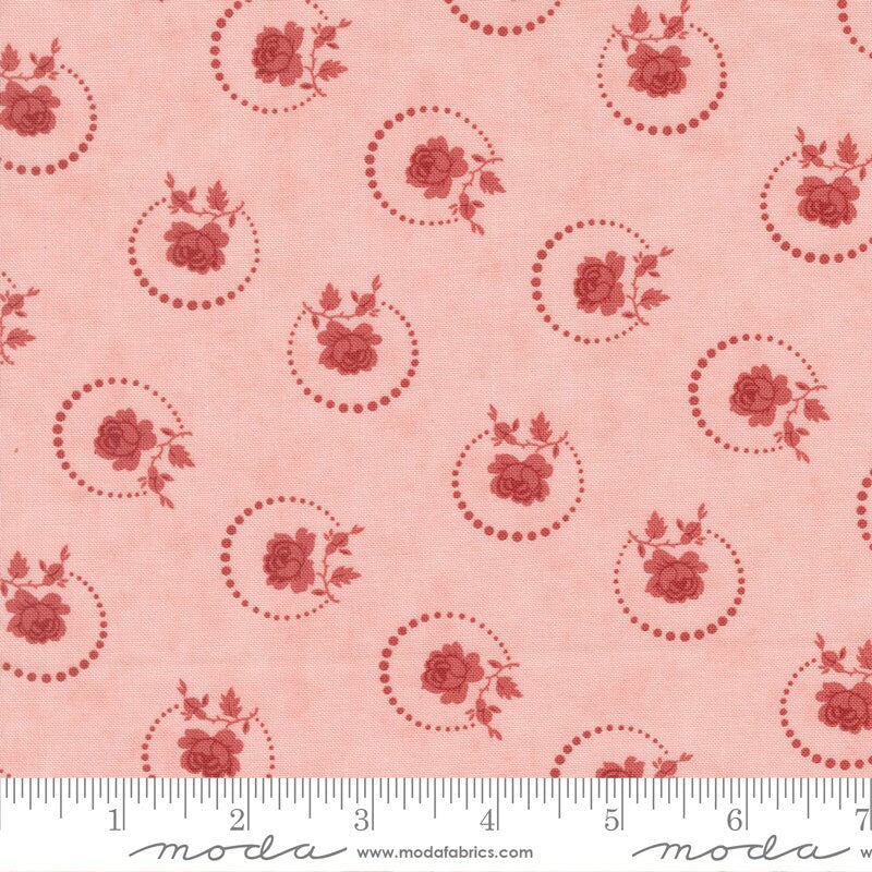Ridgewood English Rose Blossom 14973-14 by Minick and Simpson Sold in 1/2 yard increments