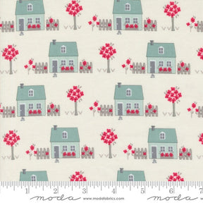 My Summer House Summer House Cream 3040-12 by Bunny Hill Designs Sold in 1/2 Yard Increments
