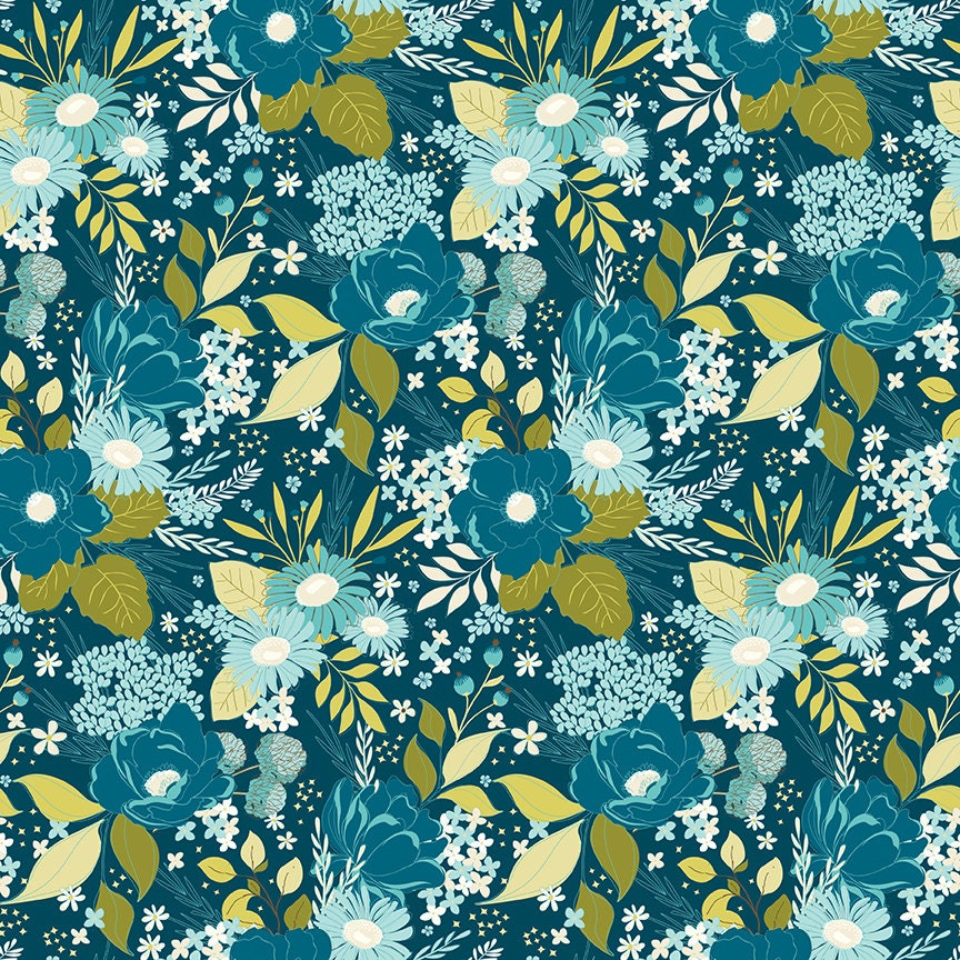 Feed My Soul Fat Quarter Bundle FQ-14550-30 by Sandy Gervais for Riley Blake Designs Includes 30 Precut fat quarters 18" x 21