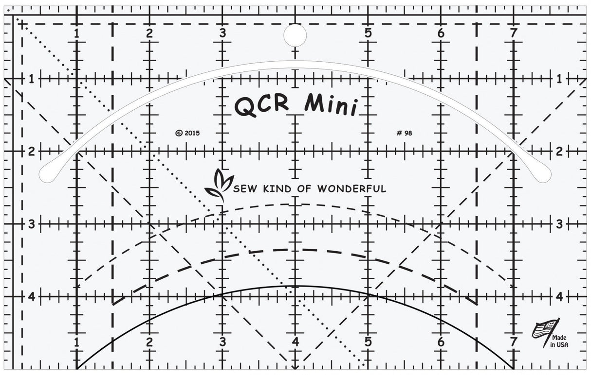 Mini Quick Curve Ruler From Sew Kind of Wonderful  QCRMINI