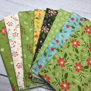 Custom Florals Fat Quarter Bundle 8 FQ